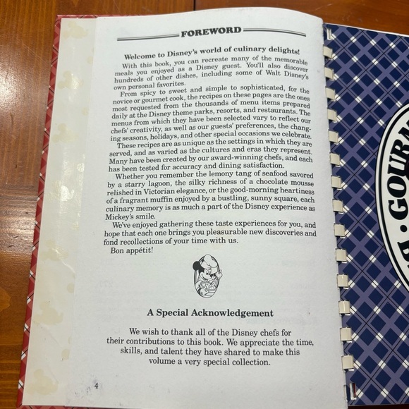 Cooking with Mickey Volume II Gourmet Mickey Cookbook - Picture 4 of 10